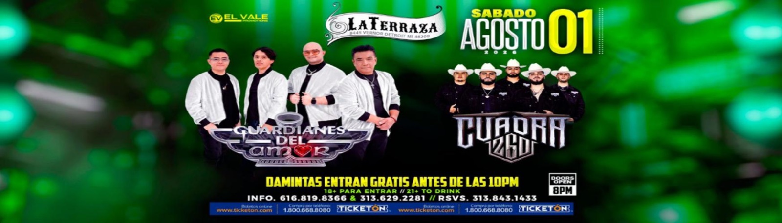 Guardianes Del Amor & Cuadra 260